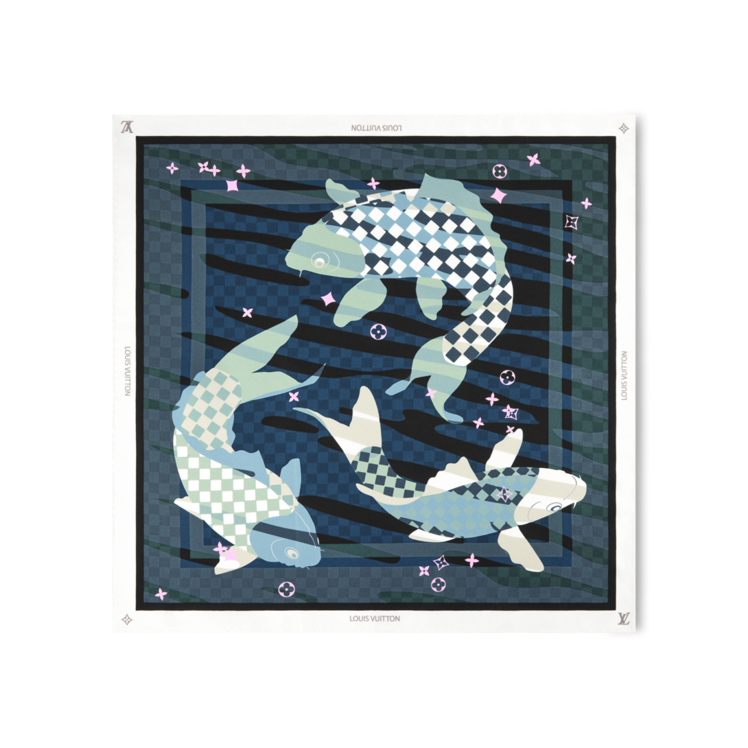 バンダナ・ダミエ コイ S00｜ルイ・ヴィトン 公式サイト - M96889